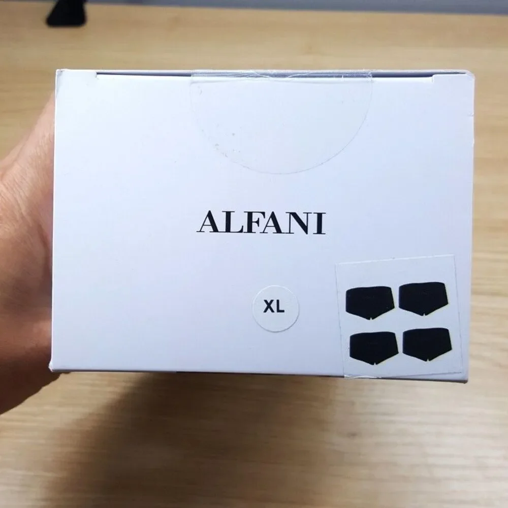 ALFANI Mens Briefs XL Black 4-Pack 100% Cotton Underwear